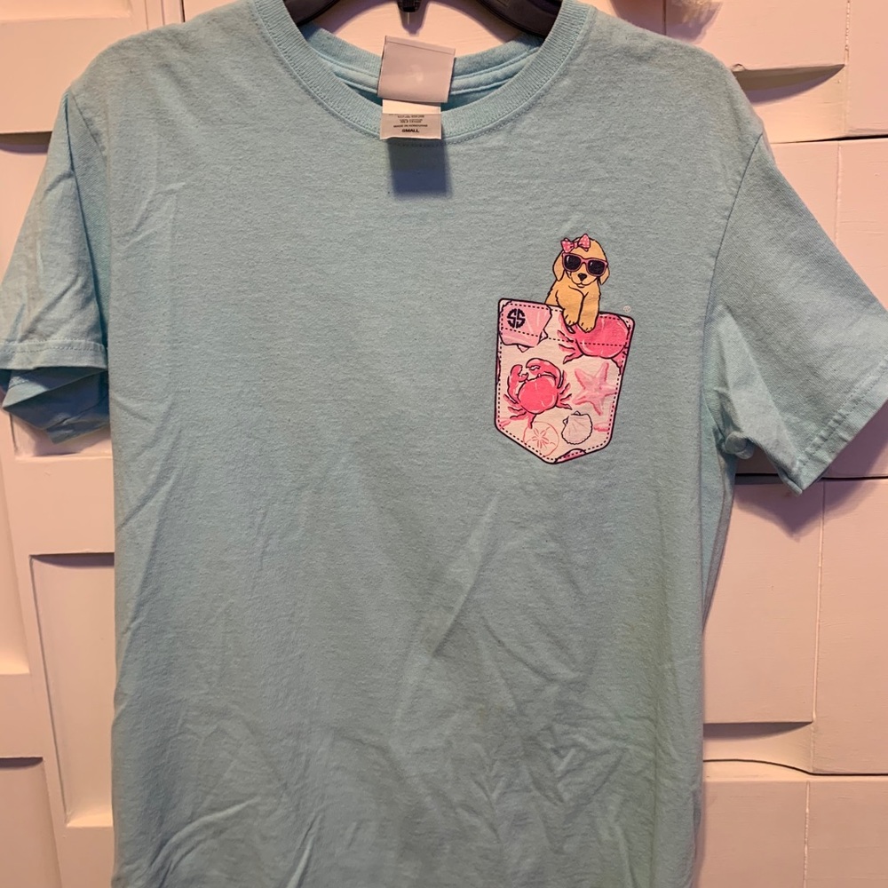 Beach dog shirt